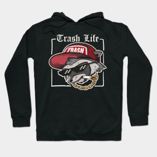 Trash Life Raccoon Hoodie